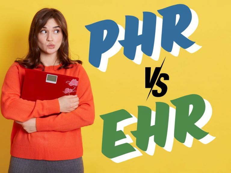 Difference between EHR & PHR