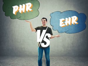 Difference between EHR & PHR